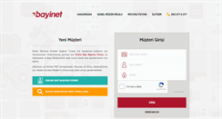 Desktop Screenshot of bayinet.com.tr